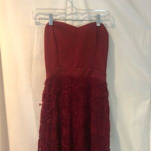 Windsor Dark Red Formal Dress